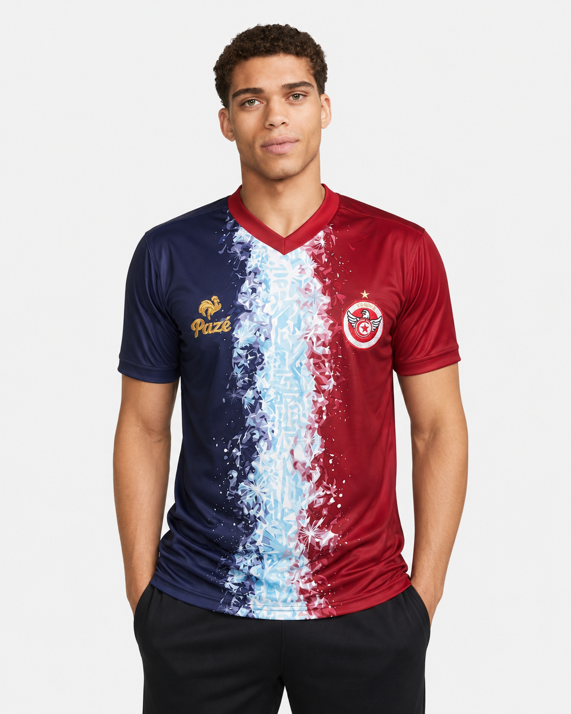 Maillot PAZÉ France × Tunisie
