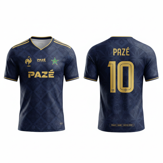Maillot PAZÉ France × Maroc